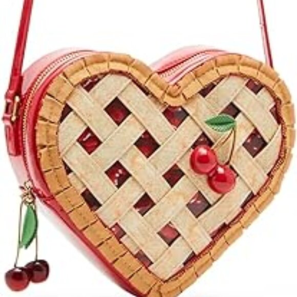 Betsey Johnson Handbags - Betsey Johnson Kitsch Sweet As Cherry Pie Crossbody Bag New Sealed